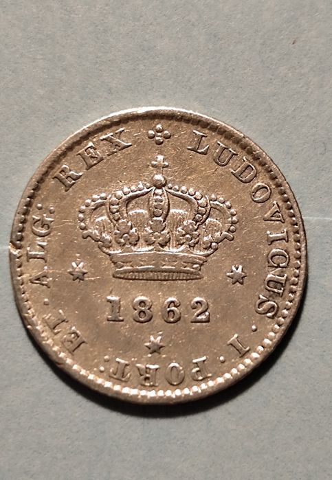 D.Luis I 50 réis 1862