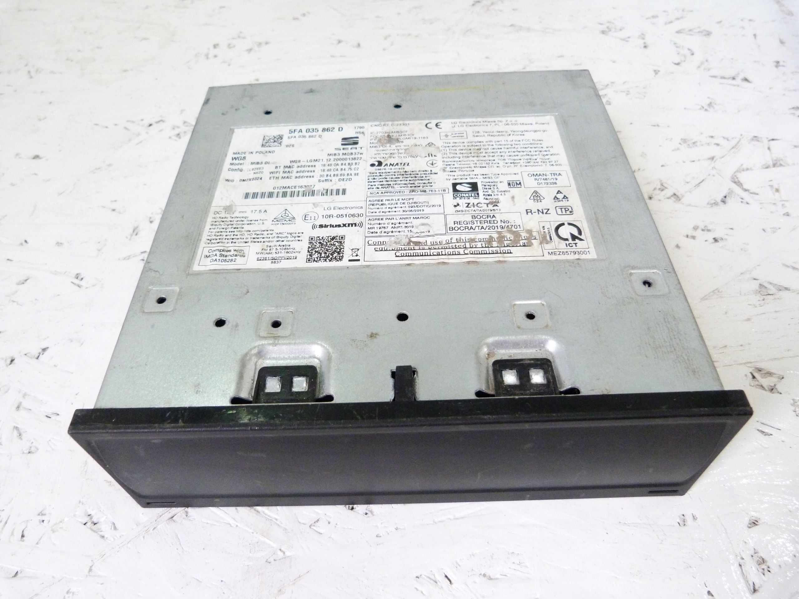 Seat Mib Sterownik Mmi Nawigacja 5FA035862D