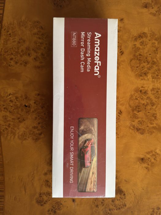 AmazeFan NT880 — зеркальный 2-канальный видеорегистратор