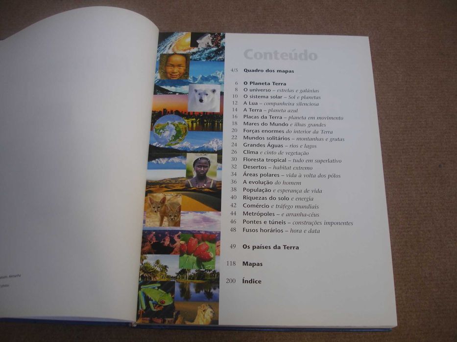 Atlas e Mapas de Geografia e de Clima