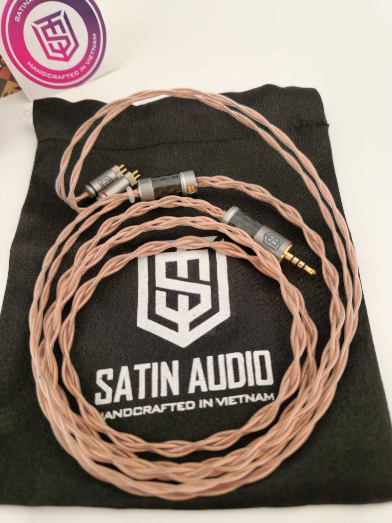 Satin Audio Griffin 4X Kabel zbalansowany 2.5 mm na 2-pin 0.78 mm Litz
