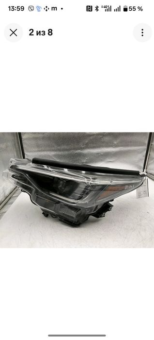 Левая фара Subaru XV Crosstrek 2024 2025 2026 оригинал Америка