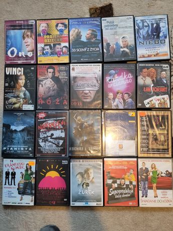 Filmy DVD różne gatunki 5zl sztuka