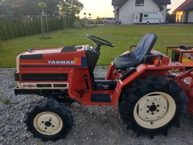 Yanmar f15 ( kubota iseki hinomoto ) traktor traktorek minitraktorek.