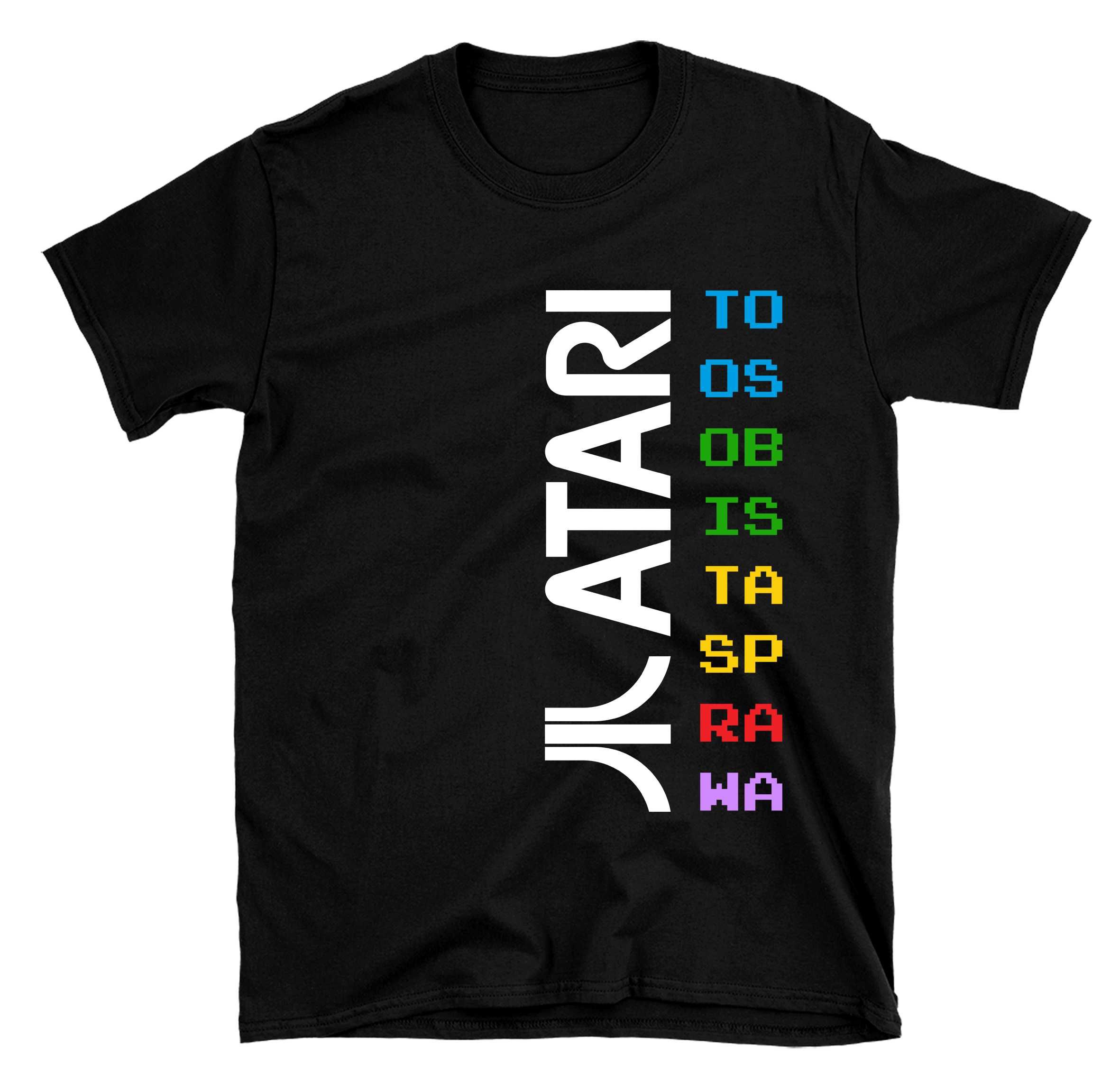 koszulka atari, koszulka dla gracza, koszulka komputer, atari komputer