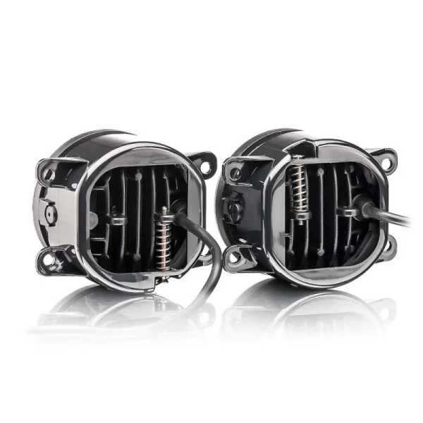 Противотуманные фары универсальные круглые 45w. Led противотуманки 3.5