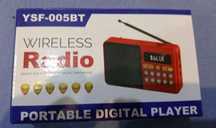 Radio przenośne cyfrowe z usb na akumulator
