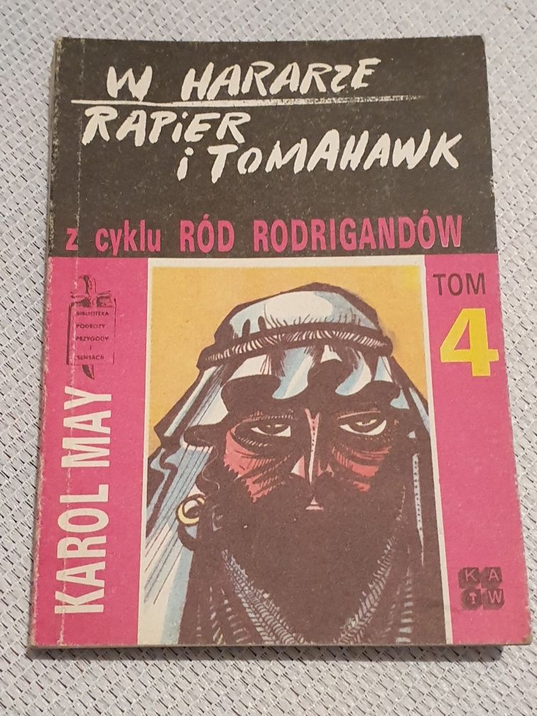 W Hararze, Rapier i Tomahawk - Ròd Rodrigandów - Tom 4 - Karol May