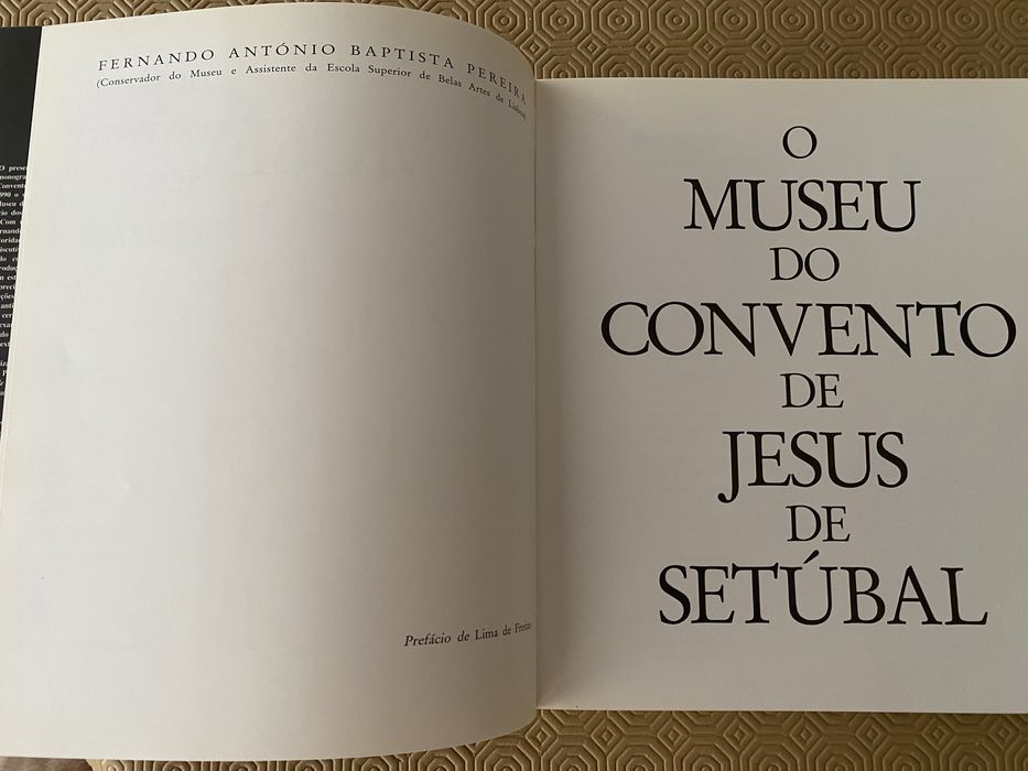 O Museu de Setúbal   Fernando António Nsptista Pereira 1a Edicão Novo