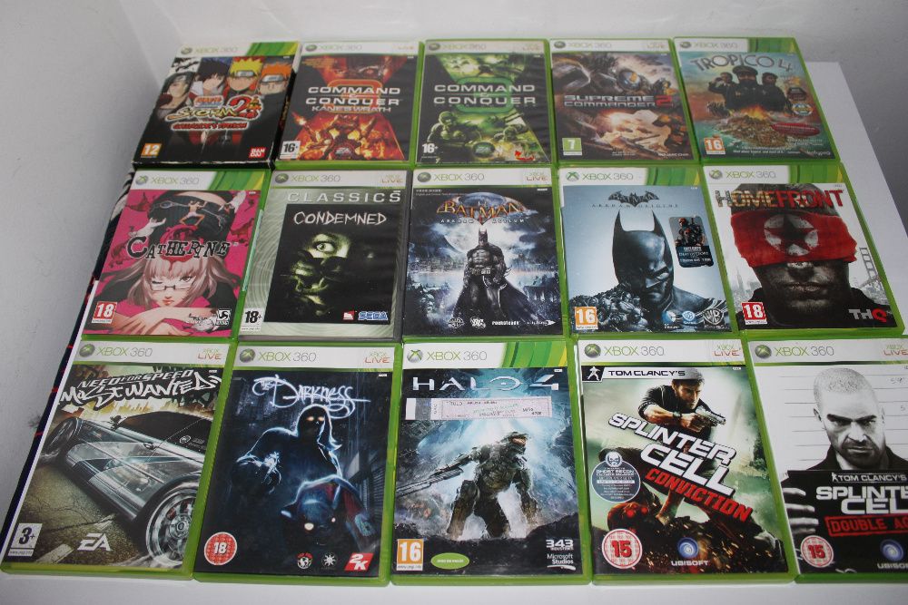 jogos Xbox 360 (compatíveis c/ Xbox One e Xbox X) *troco por livros