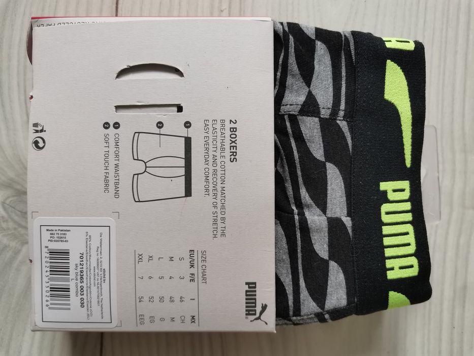 Bokserki puma męskie rozmiar L nowe
