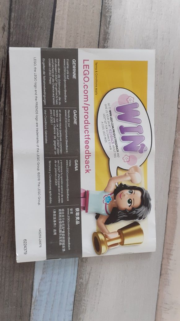 Lego Friends 41327 sypialnia Mii