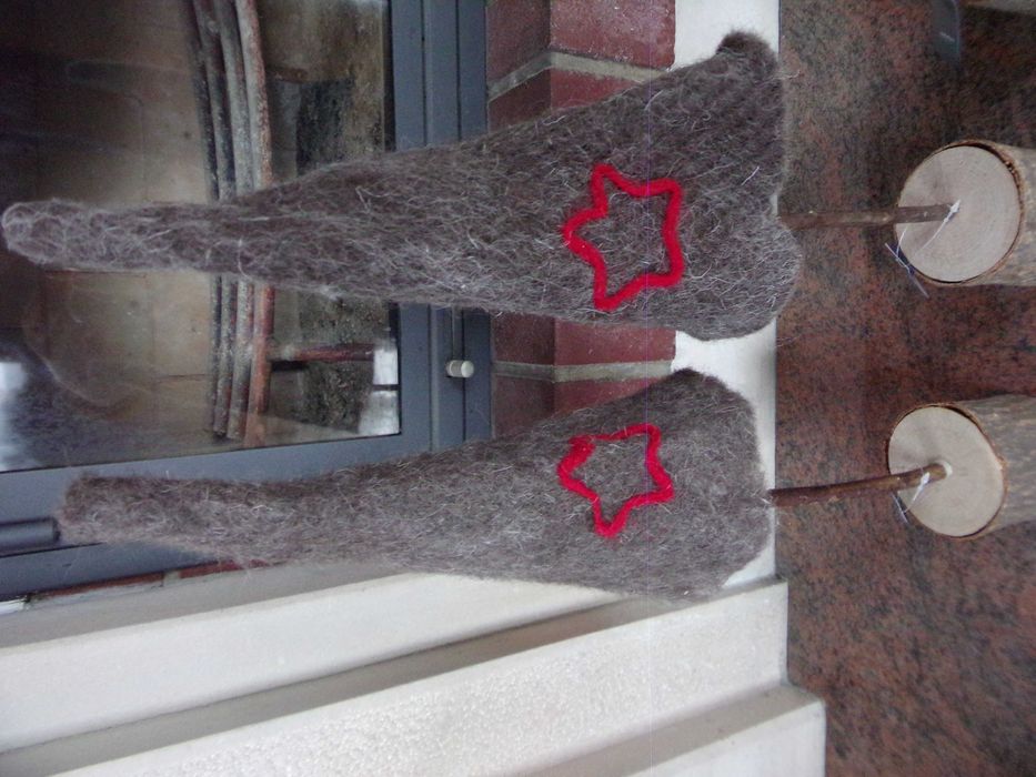 Choinka filz Wianek Świąteczny stroik X-Mas Home & You Skandi Hygge