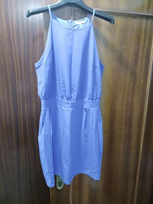Vestido azulao curto