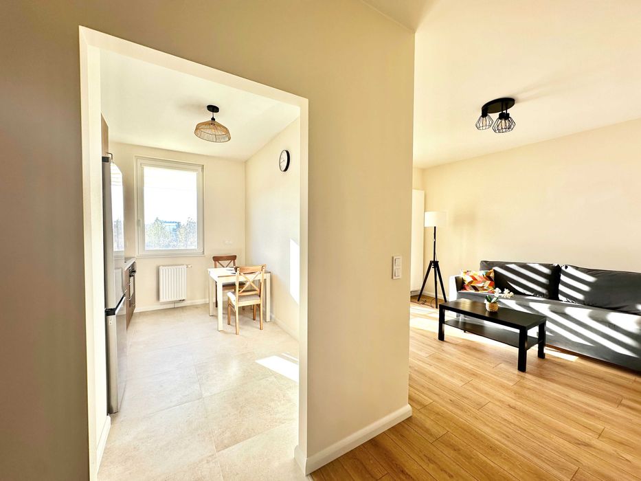 Nowe jasne 2 pokoje z balkonem | parking | zwierzęta ok