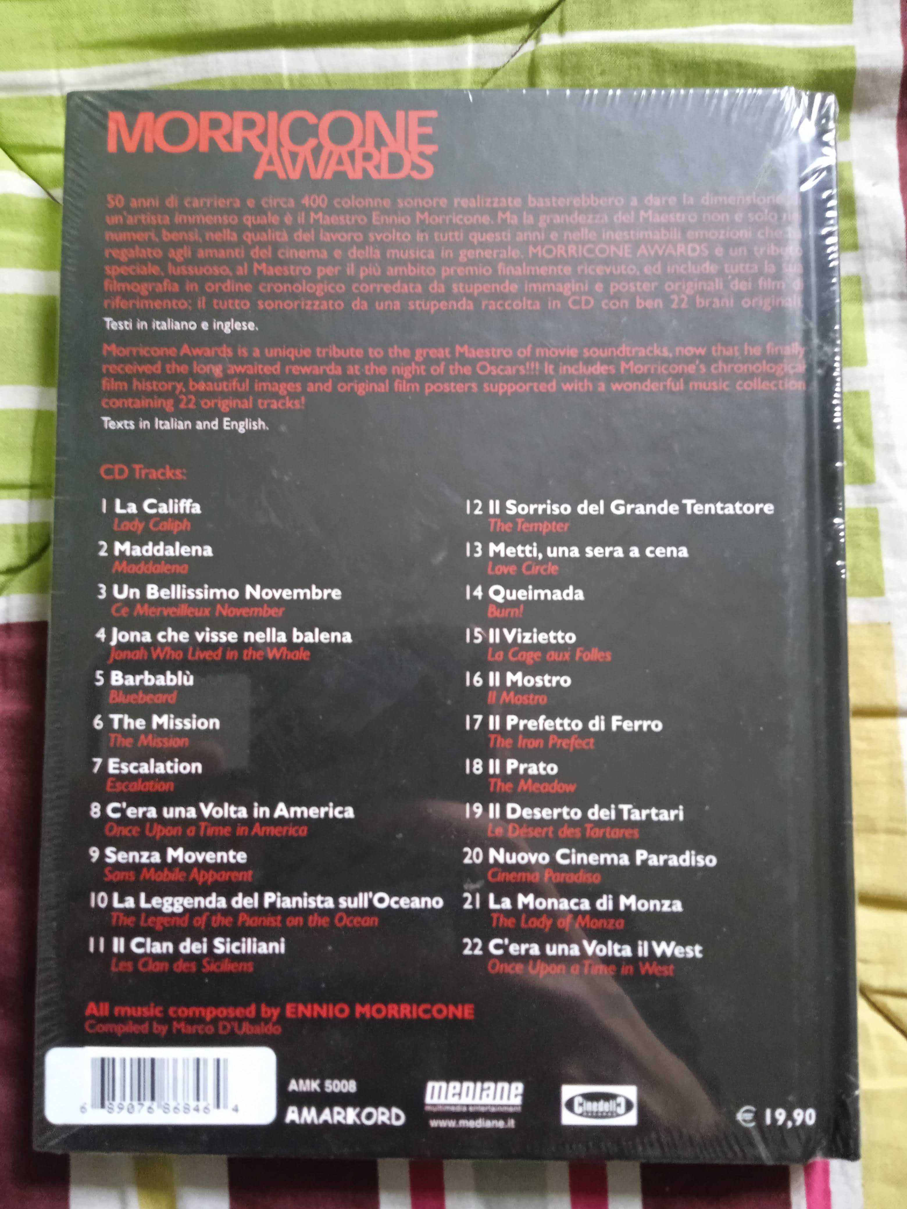 CD Ennio Morricone - Morricone Awards (Selado)