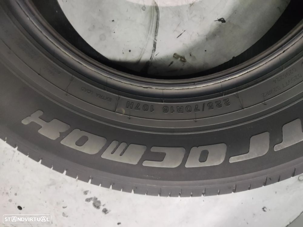 2 pneus como novos 225-70r16 oferta da entrega