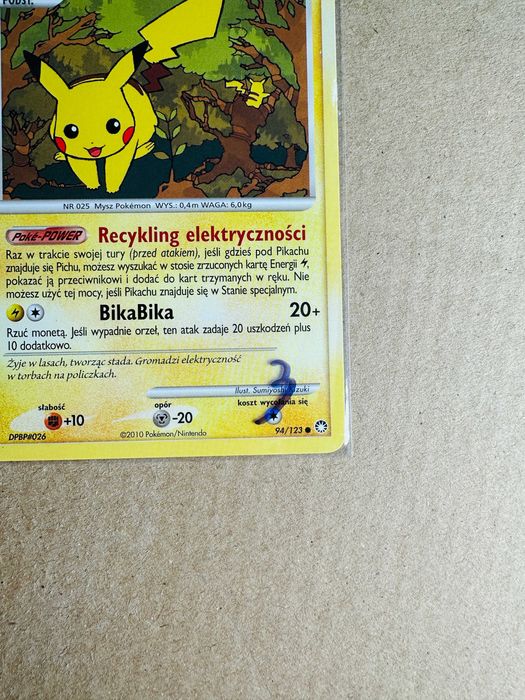 Pikachu 94/123 - Diament i Perła Tajemne Skarby - Karta Pokemon (3)