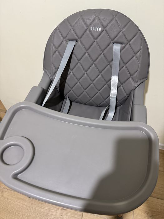 Стілець для годування El Camino ME 1111 Lumi Gray