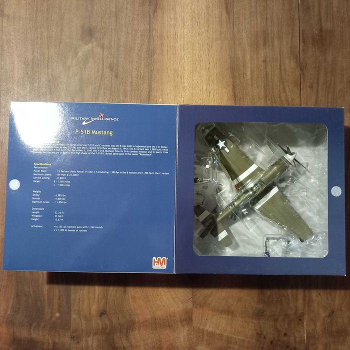 HOBBY MASTER HA8508 P-51 B - "Ding Hao" skala 1:48 - Nowy, nie używany