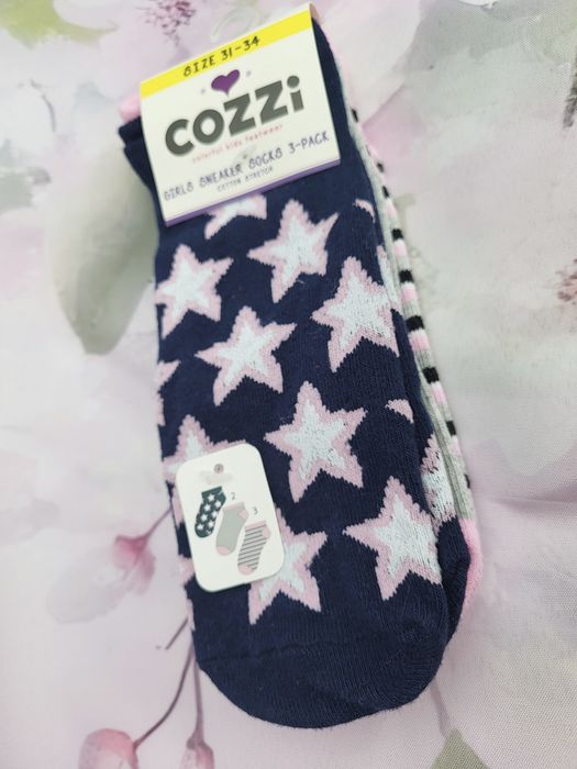 Skarpety dziewczynka krótkie roz.31-34 Cozzi