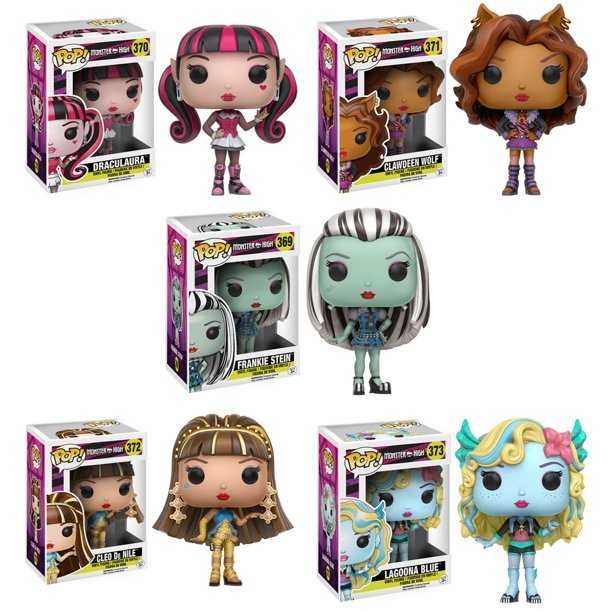 Funko Pop! Monster High 5 szt. ORYGINAŁ figurka figurki UNIKAT