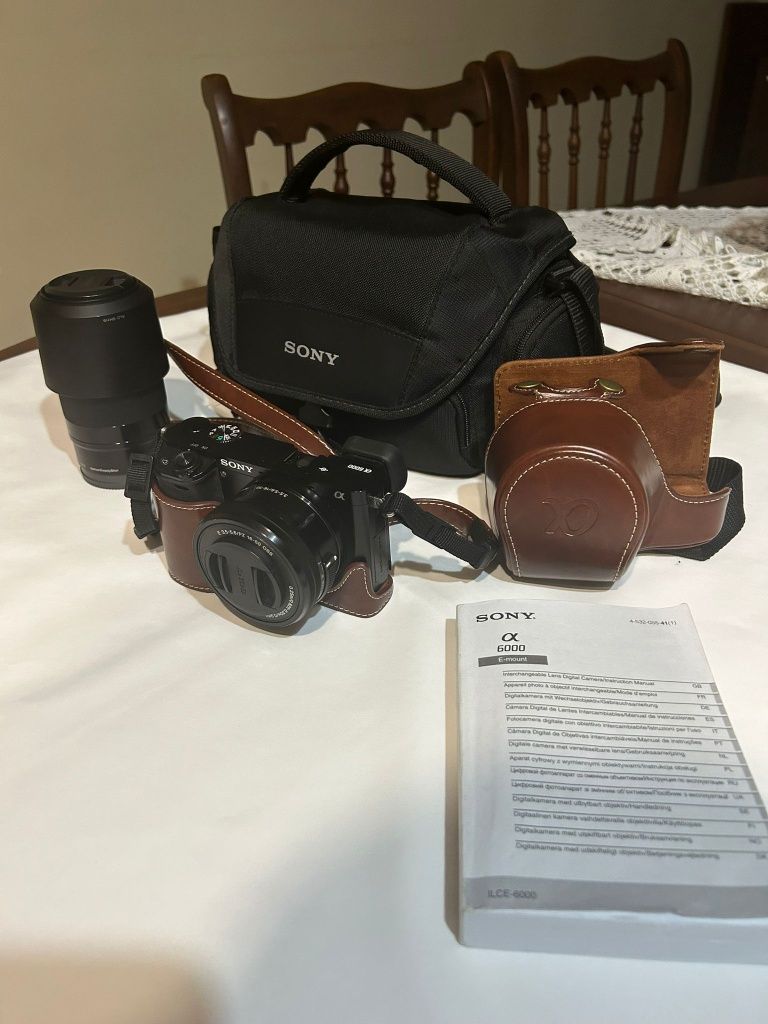 Máquina fotográfica Sony a6000