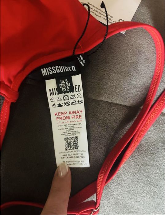 Купальник,верх купальника Missguided