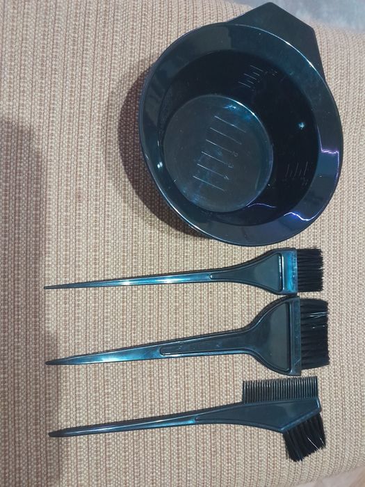 4-czesciowy zestaw do malowania włosów