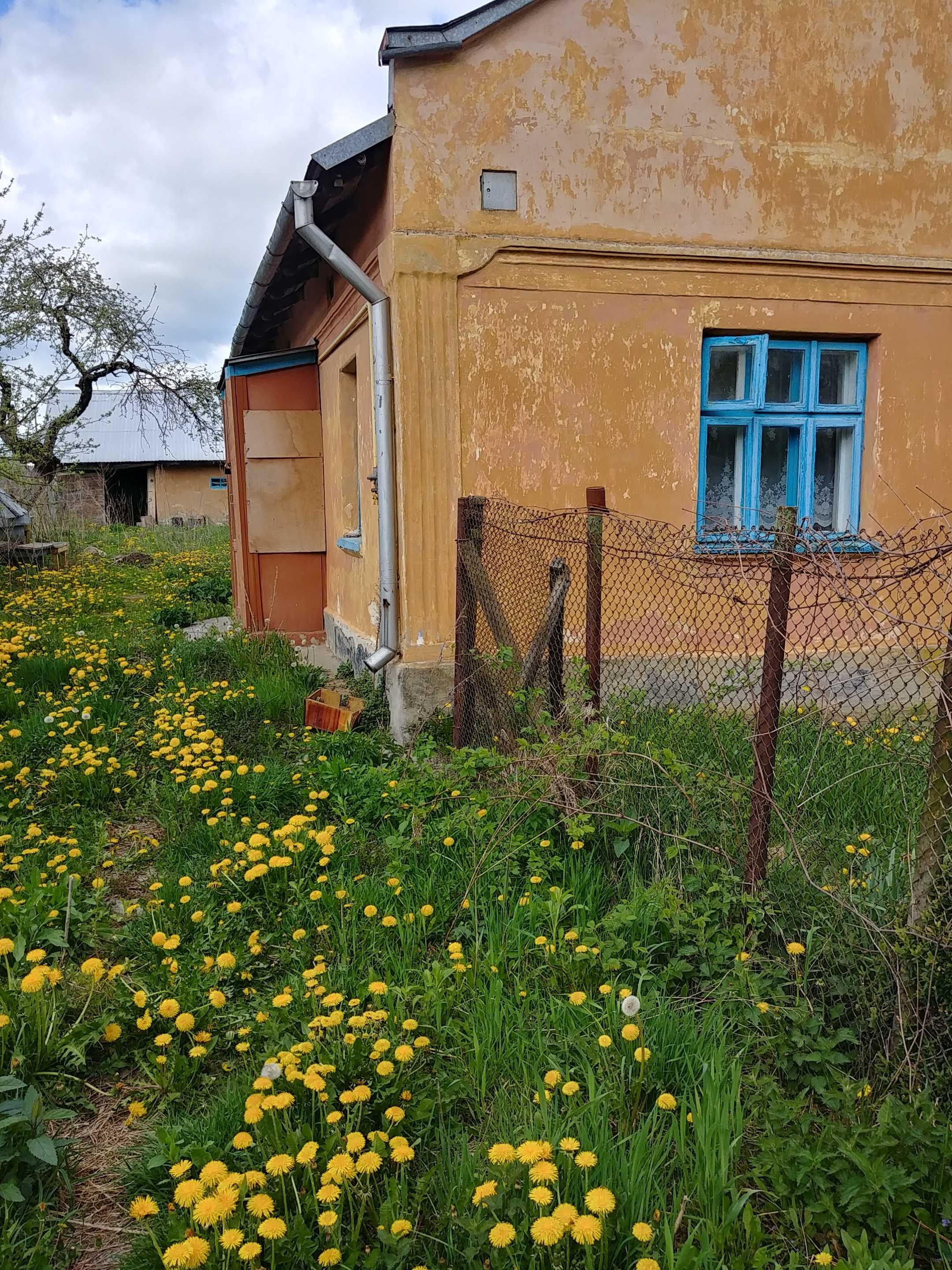 Земельна ділянка з будинком.