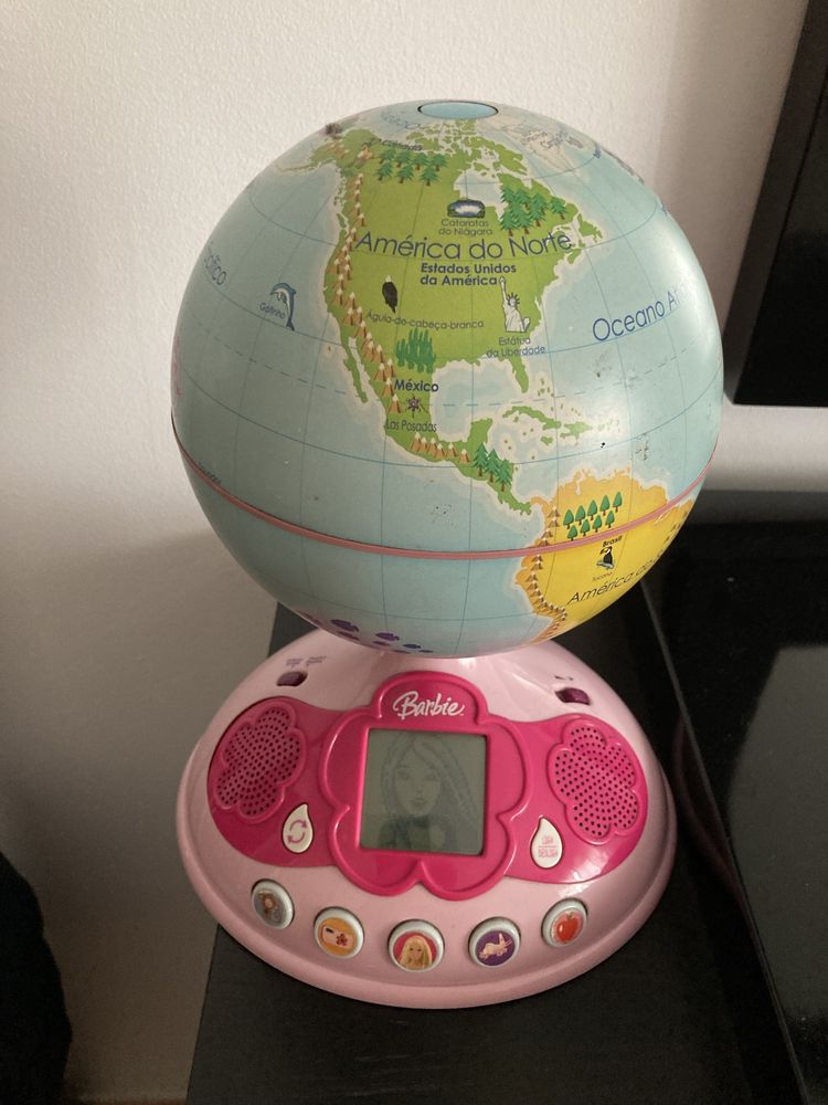 Globo da Barbie em nom estada da musica e fala