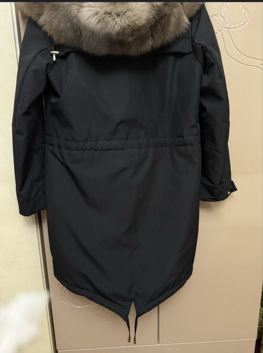 Парка натуральный мех