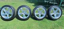 Koła do AUDI A4 S4 A5 S5 8W A6 Q5 A7 A8 8W6 '' plus opony całoroczne