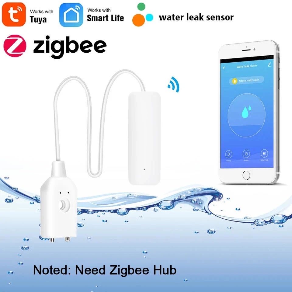 Czujnik Sensor zalania wody Zigbee