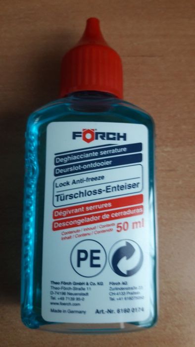 Размораживатель замков FORCH 50ml, Германия