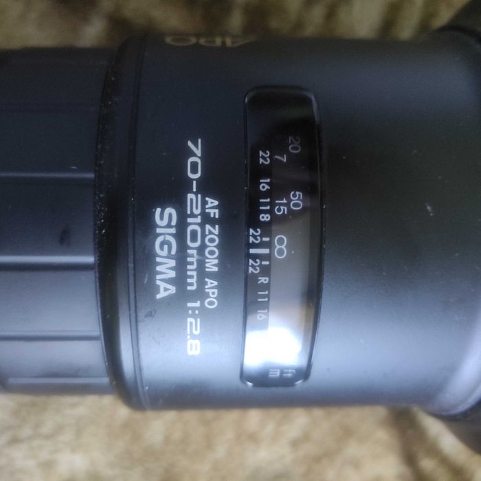 sigma 70-210 mm 2.8 sony a full frame 18-55 75-300mm і інші