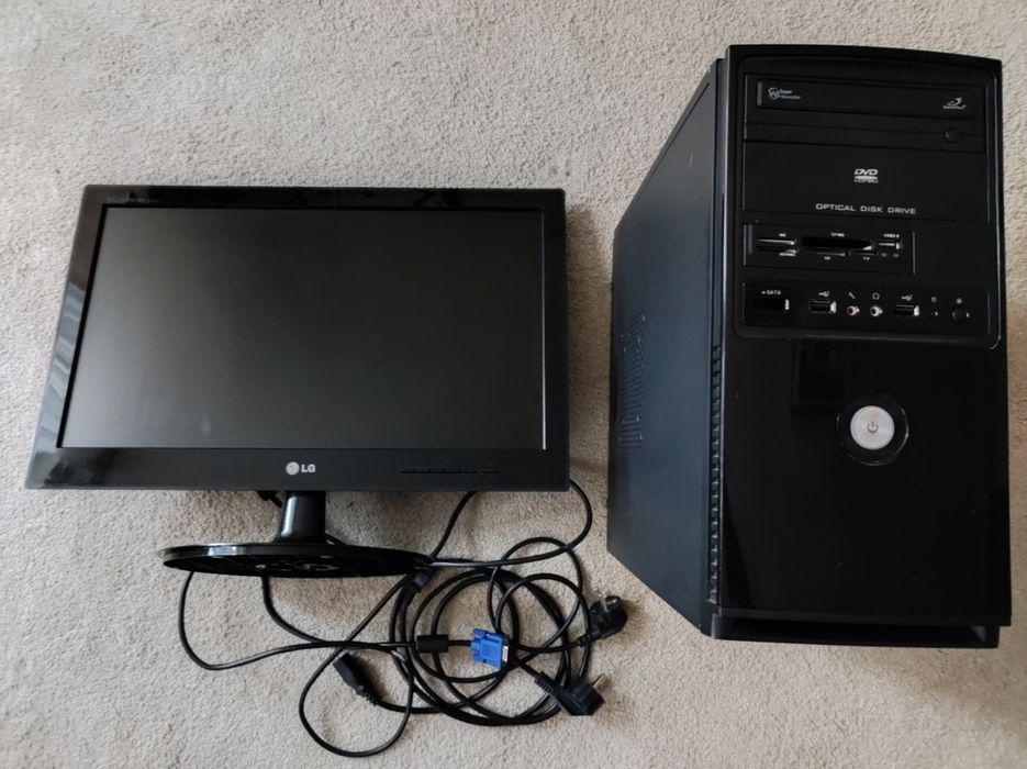 Komputer stacjonarny i5+ monitor LG