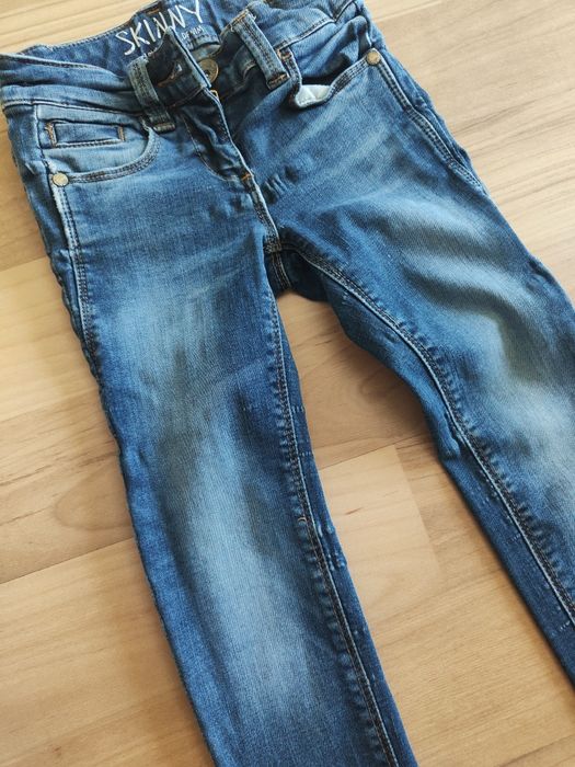 Jeansy skiny r.104 next