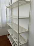 Estante metálica branca Ikea