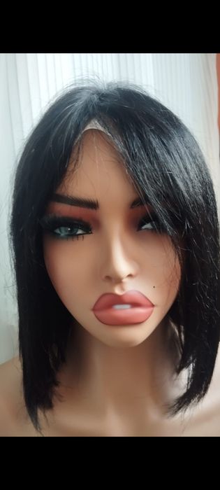 Парик 100%натуральные волосы каре