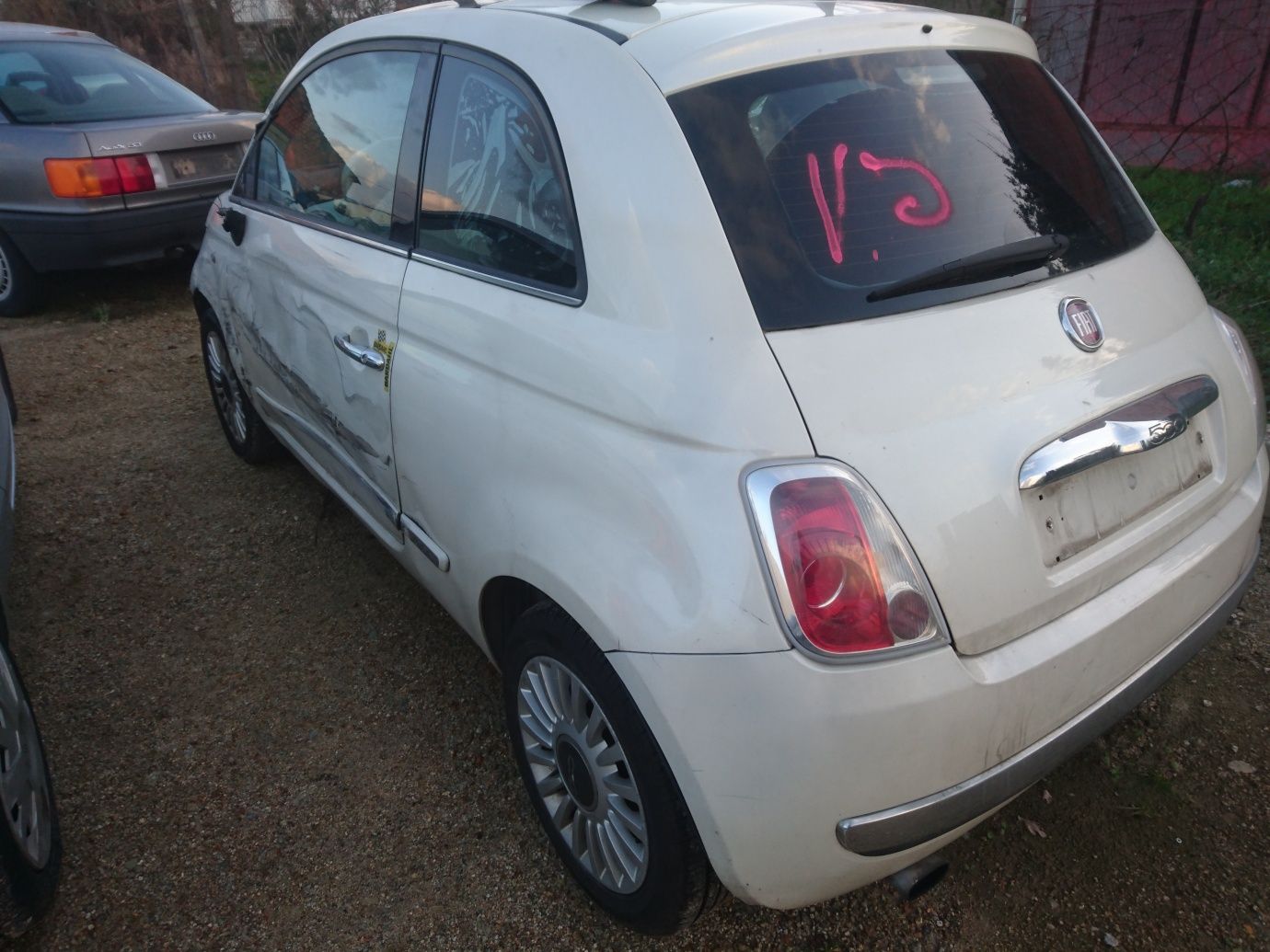 Peças Fiat 500 1.3 multiget, frente, airbags, motor, caixa, porta etc