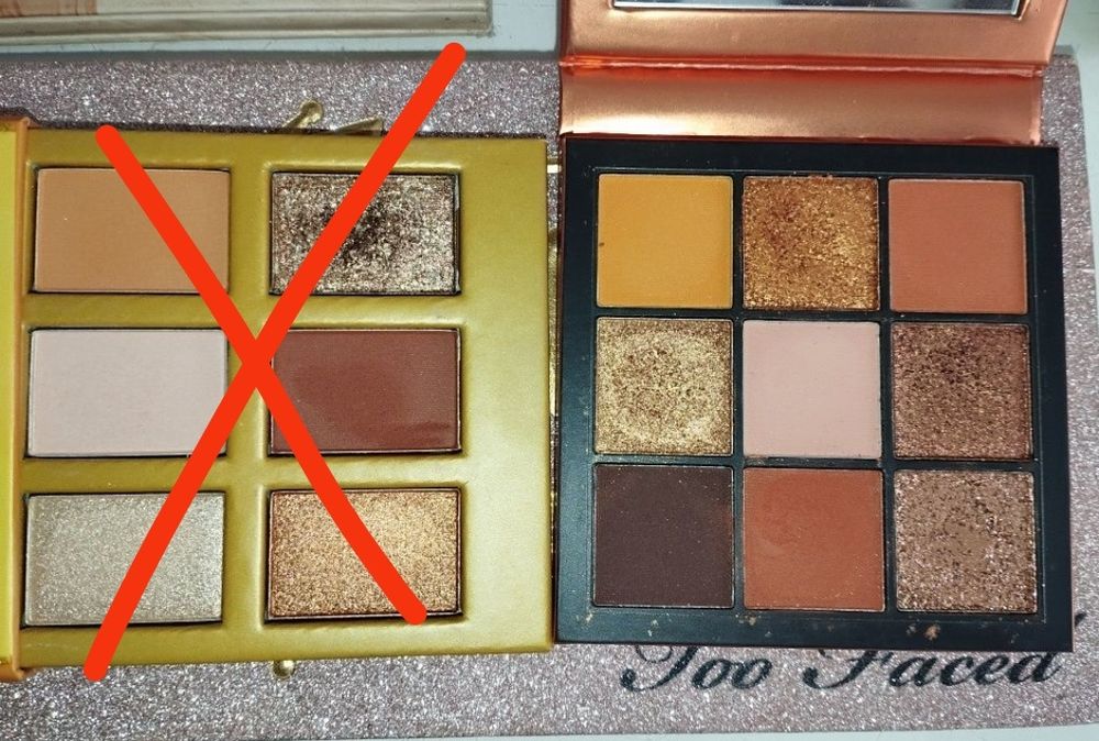 Zestaw palet cieni too faced Anastasia nam benefit huda