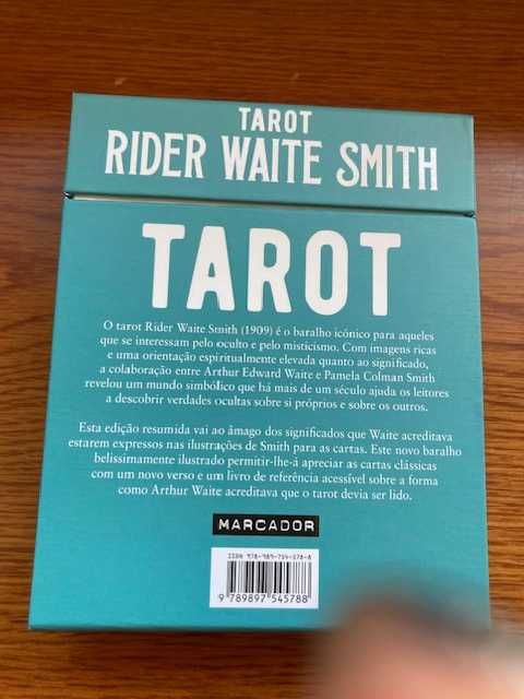 Tarot Rider Waite Smith com livro  - NOVO - SELADO