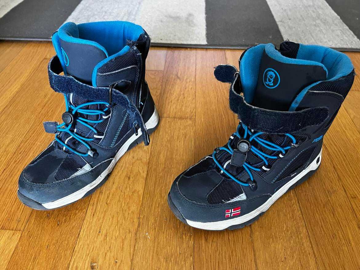 Zimowe buty chłopięce Troll Kids, rozmiar 35
