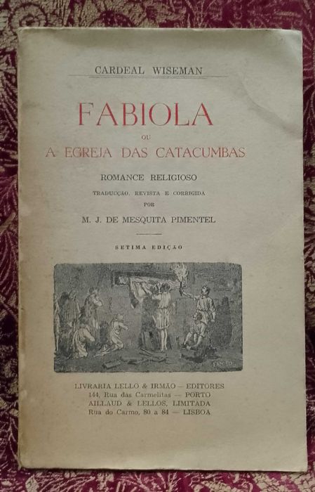 Fabiola ou A Igreja das Catacumbas - Cardeal Wiseman