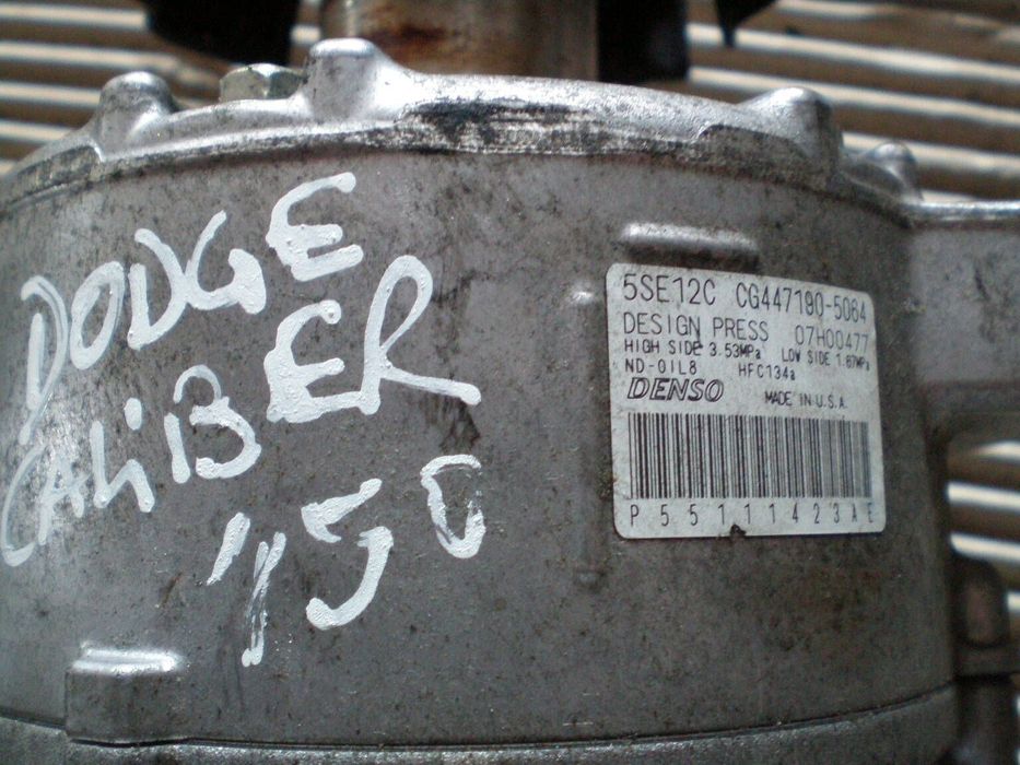 Compressor AC CG4471905064 07H00477 DODGE CALIBER 2006 2.0CRD 140CV DIESEL DENSO SEM POLIA