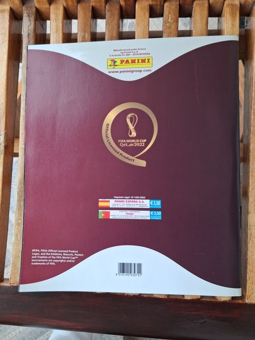 Coleçâo completa caderneta panini Qatar 2022
