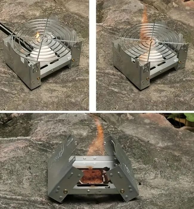Mini Fogão para campismo