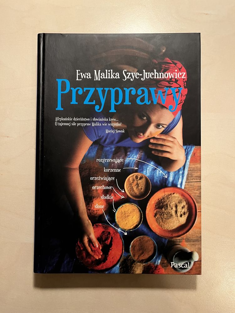 Nowa książka Master Chef „Przyprawy” Ewa Malika Szyc-Juchnowicz