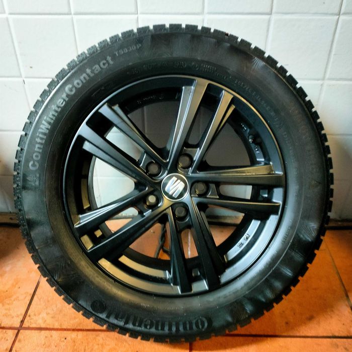 Koła zimowe Seat  5x112 205/60/16 Continental Winter Contact 8mm
